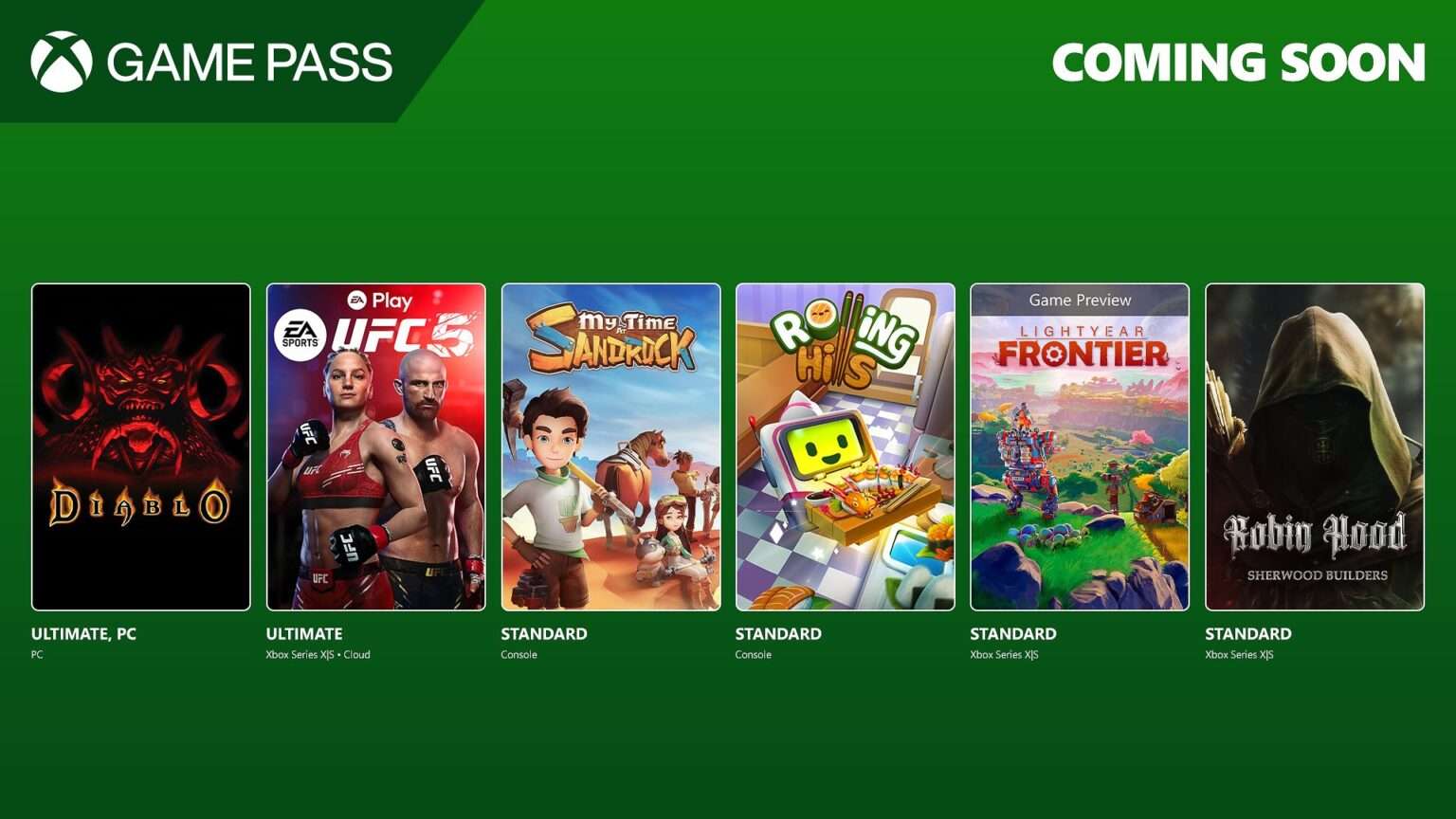 Xbox Game Pass 2025 年 1 月のラインナップには EA Sports UFC 5 などが含まれます