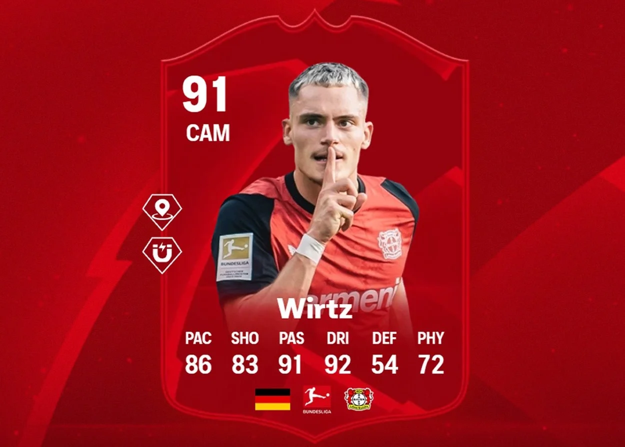 ea fc 25 florian wirtz potm sbcが漏れました